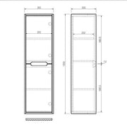 Tall Boy- Natural Oak MERCIO