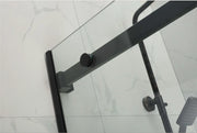 Frameless Wall to Wall Sliding Door Shower Screen (910-950mm) Chrome FIL Kitchen Bathroom