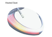 DIB BIDET WITH SIDE CONTROL GLOSS WHITE FIL Kitchen Bathroom