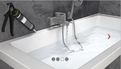 All Purpose Silicone Ivory FIL Kitchen Bathroom