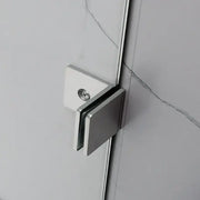 FRAMELESS SINGLE PANEL WITH NARROW LINE FLUTED GLASS SHOWER SCREEN FIL Kitchen Bathroom