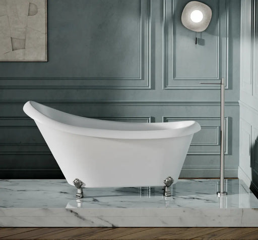 Espada  Freestanding  Bathtub Gloss White 1500mm/1700mm POSEIDON