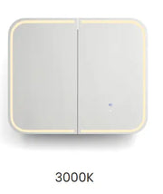 NEWPORT PREMIUM EDITION LED SHAVING CABINET MATTE WHITE 900MM otti