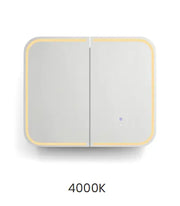 NEWPORT PREMIUM EDITION LED SHAVING CABINET MATTE WHITE 900MM otti