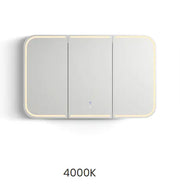 Newport Premium Edition Led Shaving Cabinet Matte White 1200mm otti