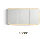 Newport  Premium Edition Led Shaving Cabinet Matte White 1500mm otti