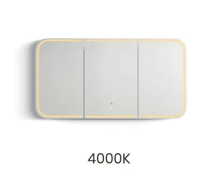 Newport  Premium Edition Led Shaving Cabinet Matte White 1500mm otti