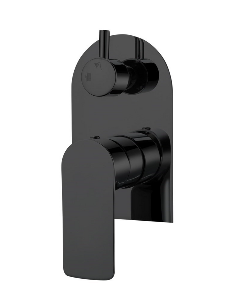 Persano Matte Black Mixer Diverter