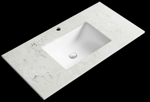 Alpine Stone Top With Undermount Basin 600mm/750mm/900mm/1200mm/1500mm/1800mm - FIL Kitchen Bathroom