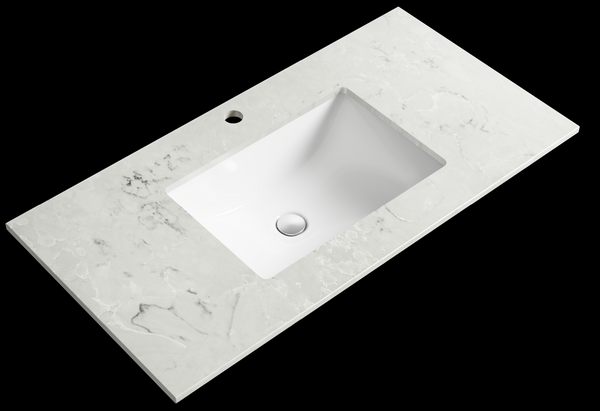 Alpine Stone Top With Undermount Basin 600mm/750mm/900mm/1200mm/1500mm/1800mm