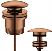 Universal Pop-up Waste Chrome/Matte Black/Brushed Nickel/Brushed Gold/Matte White/Gun Metal ACL