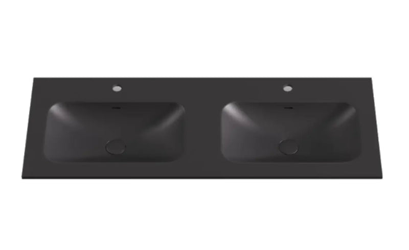 Chiefly Solid Surface Stone Top Matt White 600mm/750mm/900mm/1200mm/1500mm/1800mm - FIL Kitchen Bathroom