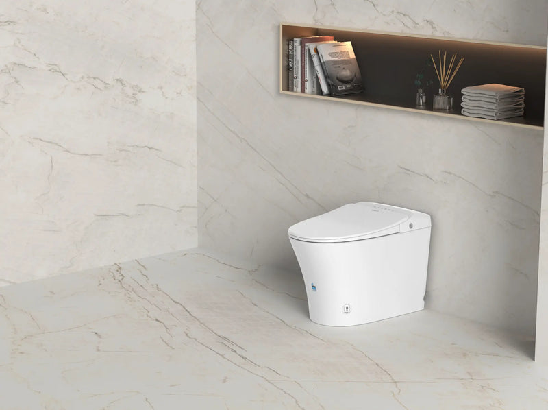 Lesbos Back to Wall Smart Toilet - FIL Kitchen Bathroom