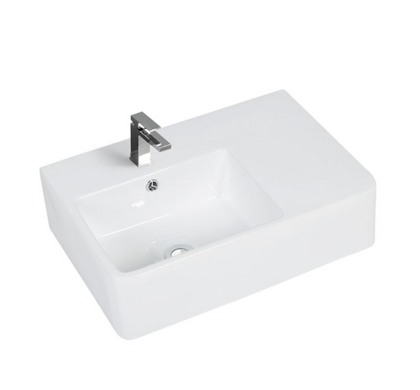Wall Hung Basin Left/Right Hand Bowl 600*400*160mm
