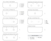 Avalon Wall Hung Vanity Double Bowl Matte White 1500mm/1800mm - FIL Kitchen Bathroom