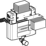 Geberit Alpha 12cm In-wall Cistern – 82cm Installation Height mercioaustralia