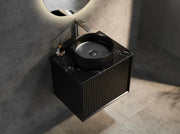 WALL HUNG VANITY PVC MATTE BLACK 600MM/750MM/900MM/1200MM/1500mm CETO