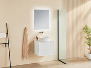 WALL HUNG PVC VANITY MATTE WHITE 600MM/750MM/900MM CETO