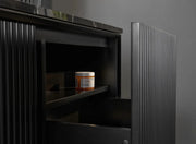 WALL HUNG VANITY PVC MATTE BLACK 1200MM/1500MM (SINGLE BOWL/DOUBLE BOWL)) CETO