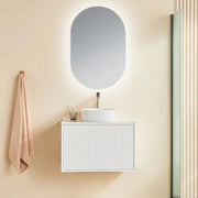 WALL HUNG PVC VANITY MATTE WHITE 600MM/750MM/900MM CETO