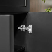 Harrington Floor Standing Vanity PVC Matte Black 600mm/750mm/900mm CETO
