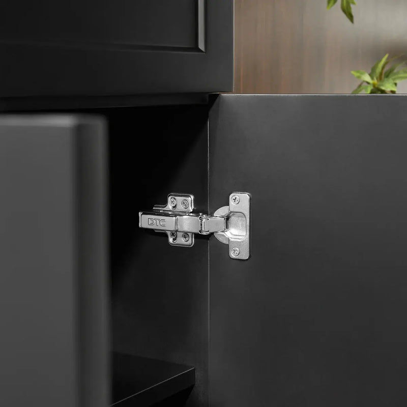 Harrington Floor Standing Vanity PVC Matte Black 600mm/750mm/900mm CETO
