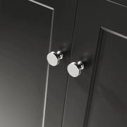 Harrington Floor Standing Vanity PVC Matte Black 600mm/750mm/900mm CETO