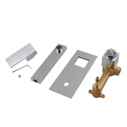 BLAZE Chrome Bathtub/Basin Wall Mixer With Spout FIL Kitchen Bathroom
