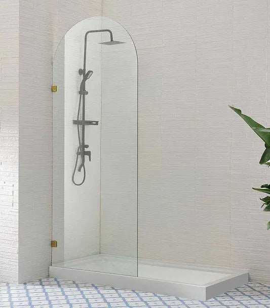 Arch Frameless Shower Screen FIL Kitchen Bathroom