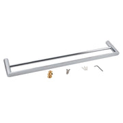 RUSHY Double Towel Rail 800mm Chrome and Colours FIL Kitchen Bathroom