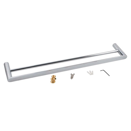 RUSHY Double Towel Rail 800mm Chrome and Colours FIL Kitchen Bathroom