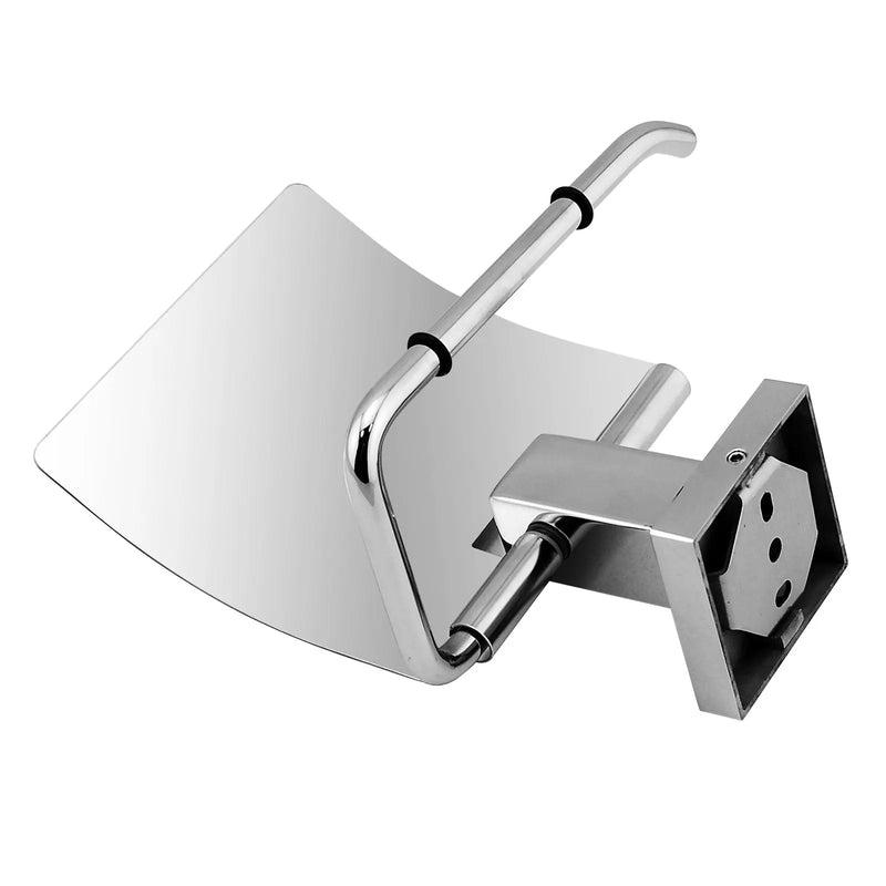Blaze Chrome Toilet Paper Roll Holder W/ Cover FIL Kitchen Bathroom