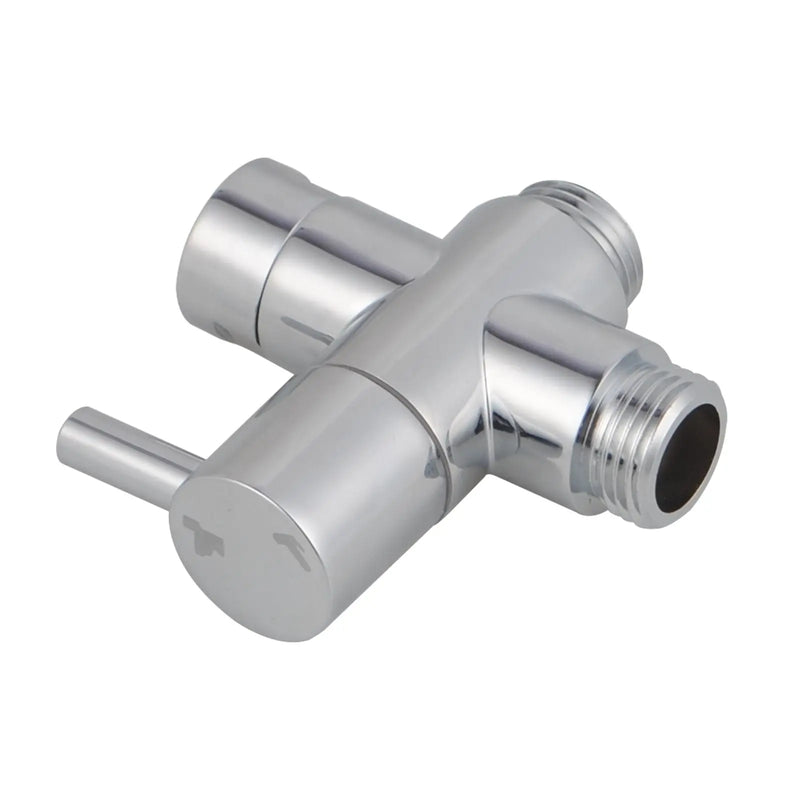 Bathroom Solid Brass Toilet Bidet Spray Diverter Only Chrome and Black FIL Kitchen Bathroom