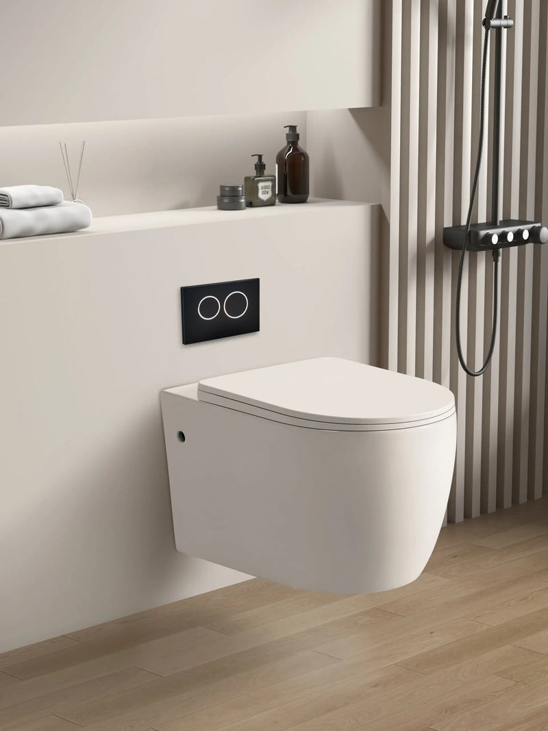 KDK305R Veda Rimless Wall Hung Pan - FIL Kitchen Bathroom