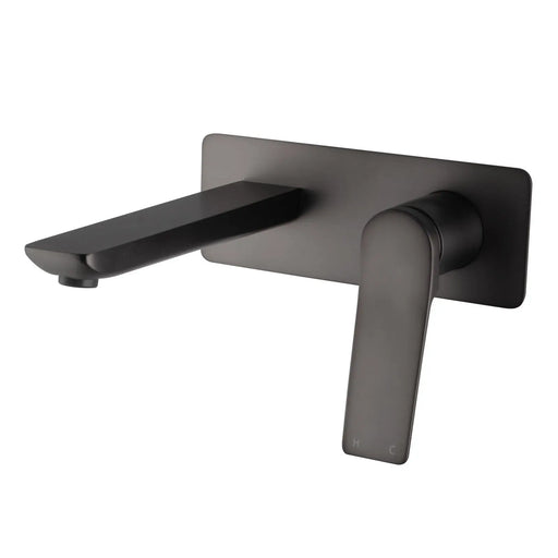 RUSHY Square Wall Mixer with Spout Chrome & Colours(Colour up with extension) FIL Kitchen Bathroom