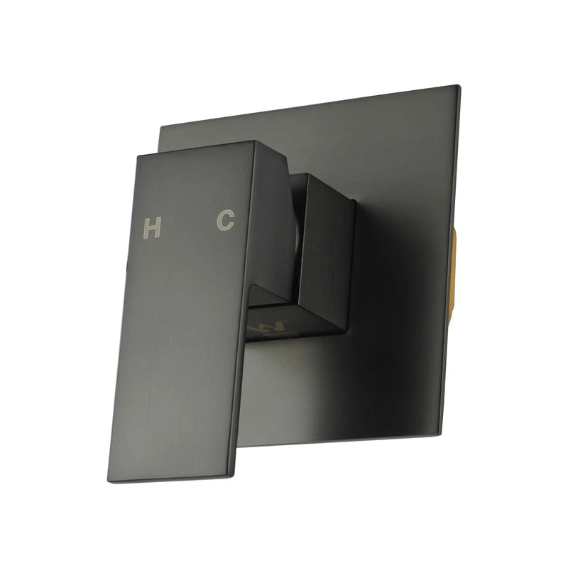 BLAZE Black/Gun Metal Grey Shower Wall Mixer(color up) FIL Kitchen Bathroom