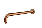 ROUND HORIZONTAL SHOWER ARM 400MM CHROME & COLOURED FIL Kitchen Bathroom