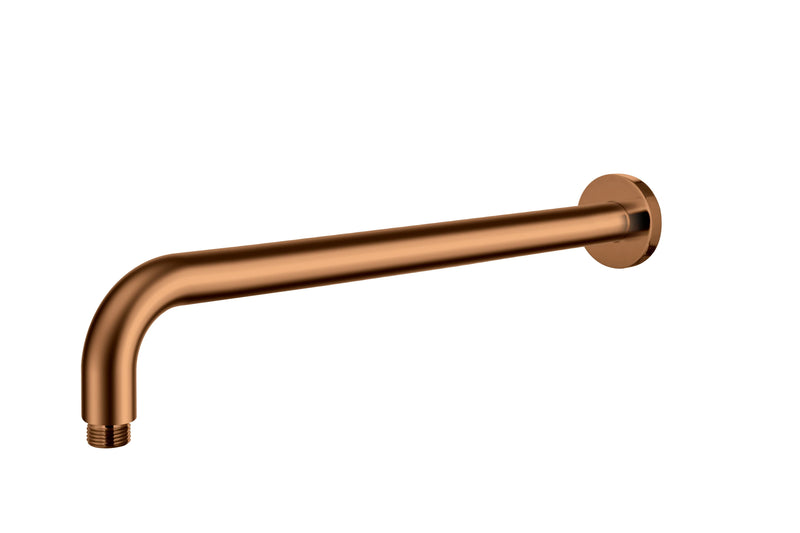 ROUND HORIZONTAL SHOWER ARM 400MM CHROME & COLOURED FIL Kitchen Bathroom