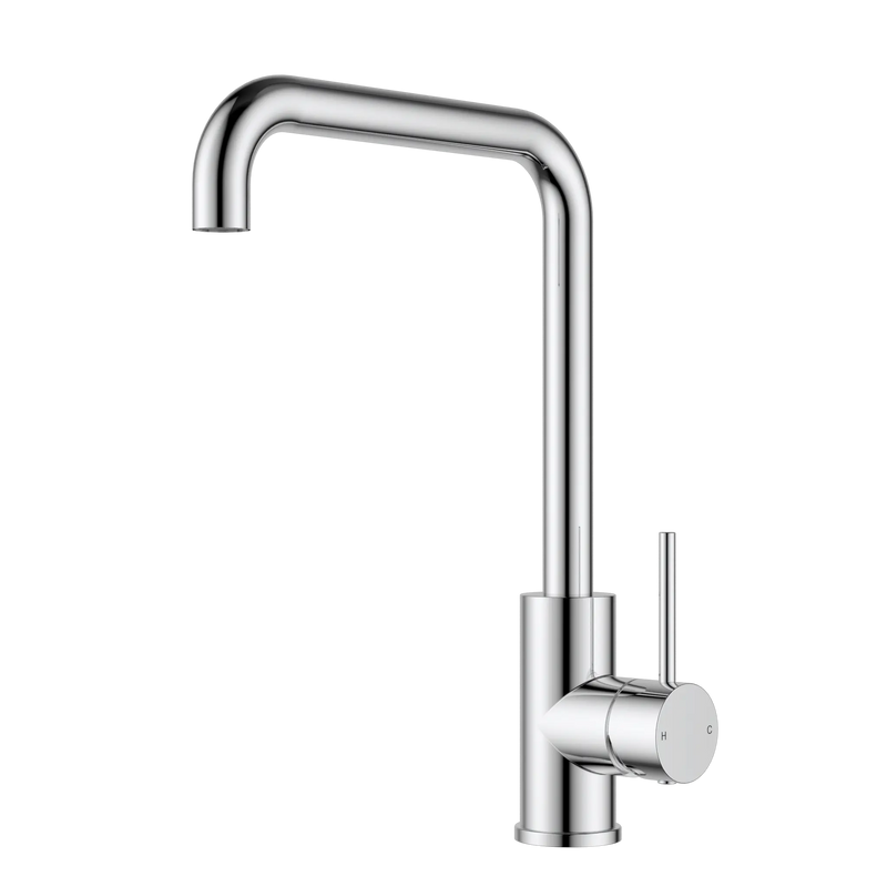 Otus Squareneck Sink Mixer Chrome