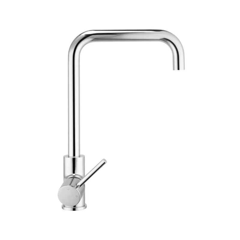 Electroplated Brass Chrome/Black Swivel Spout Kitchen Mixer Tap FIL Kitchen Bathroom