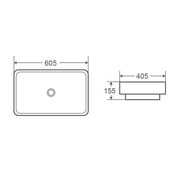 Cosy 60T Insert Basin