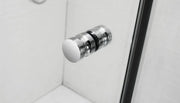 Frameless Hinge Door Corner Pivot Door Shower Screen Chrome FIL Kitchen Bathroom