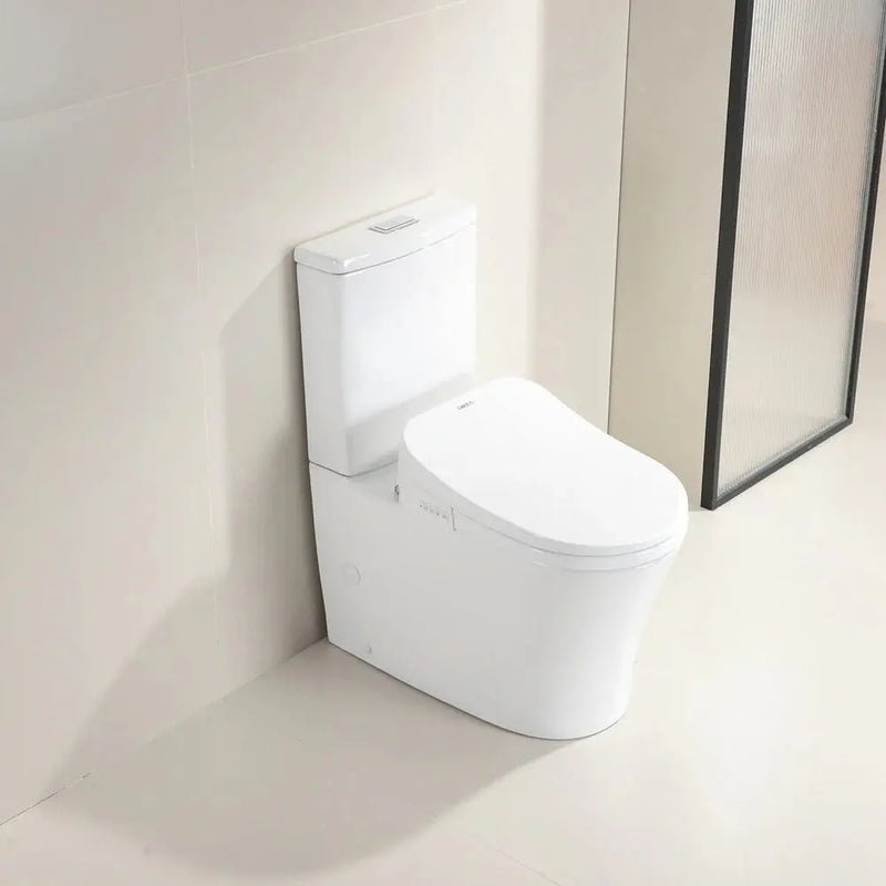 Chios Gloss White LED Night Light Smart Toilet Seat - FIL Kitchen Bathroom