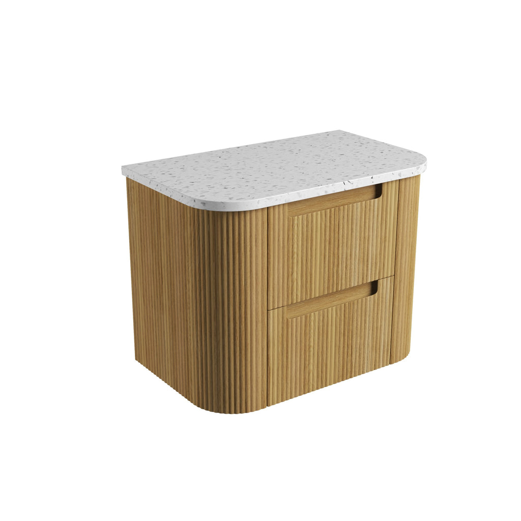 Varcelli Tier Harvest Oak Wall Hung Vanity 750mm/900mm/1200mm