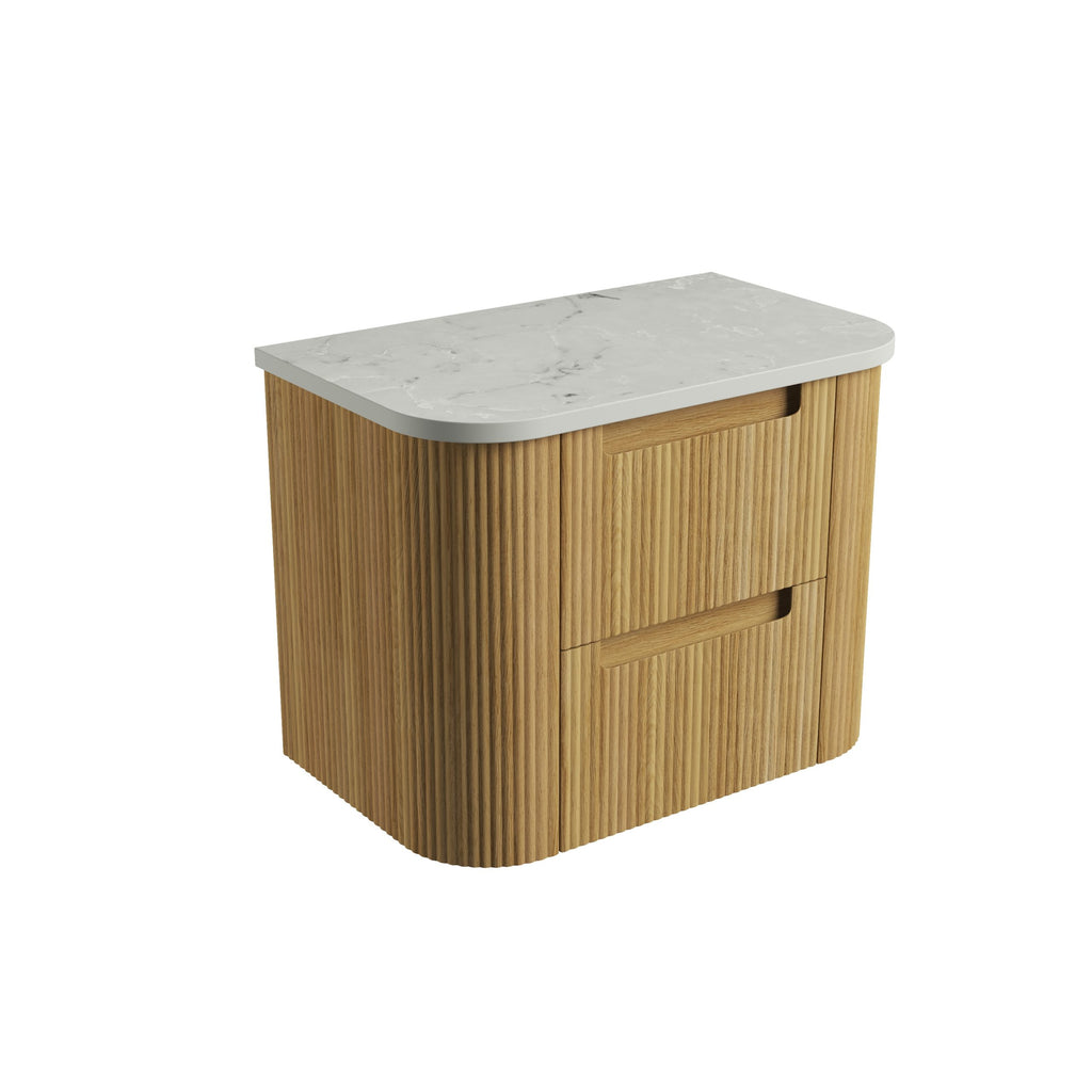 Varcelli Tier Harvest Oak Wall Hung Vanity 750mm/900mm/1200mm