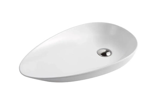 Unique Ceramic Above Counter Basin Gloss White/Matte White - FIL Kitchen Bathroom