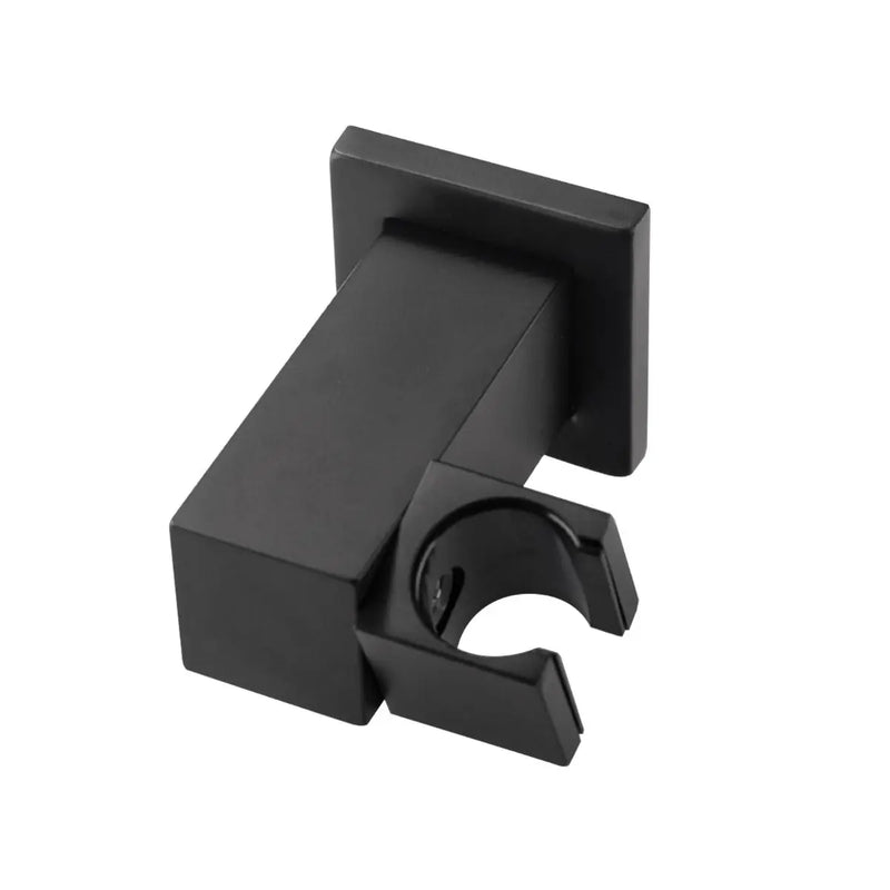 Square Matte Black Hand held Shower Set FIL Kitchen Bathroom