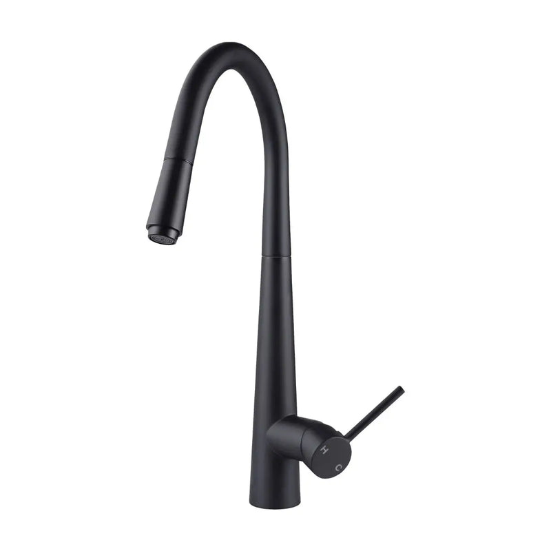 Round Pull Out Kitchen Sink Mixer Tap Chrome and Colours FIL Kitchen Bathroom