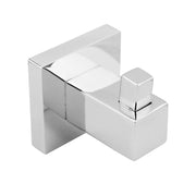 BLAZE Robe Hook Chrome/Black FIL Kitchen Bathroom