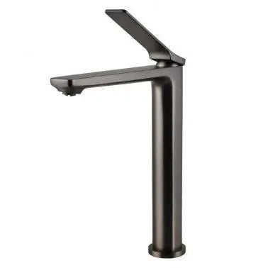Brass Brushed Gun Metal Grey Tall Kitchen Mixer Tap Sink Mixer FIL Kitchen Bathroom